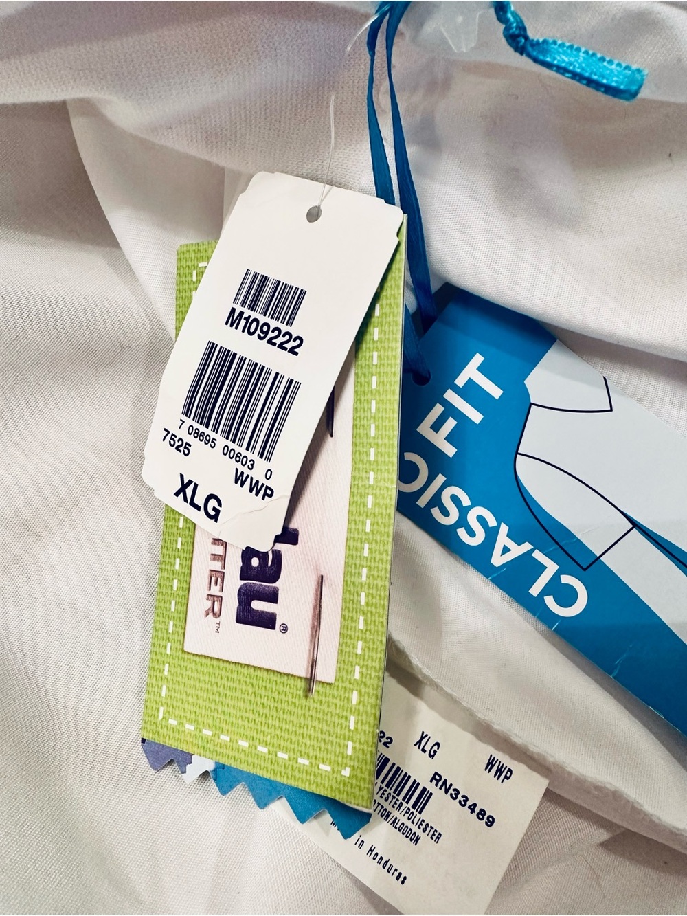 Landau Essentials White 4 Pocket Warm Up Scrub Jacket XL NWT - Picture 8 of 16